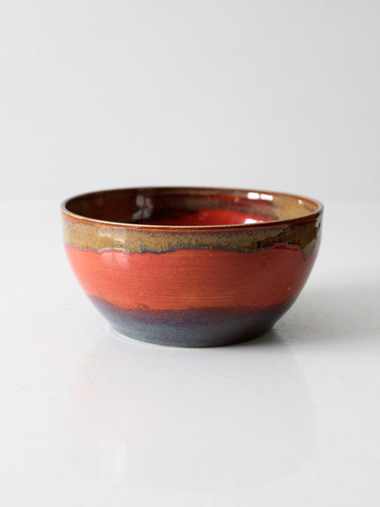 vintage studio pottery bowl