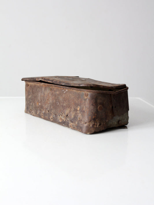 rustic handmade vintage toolbox