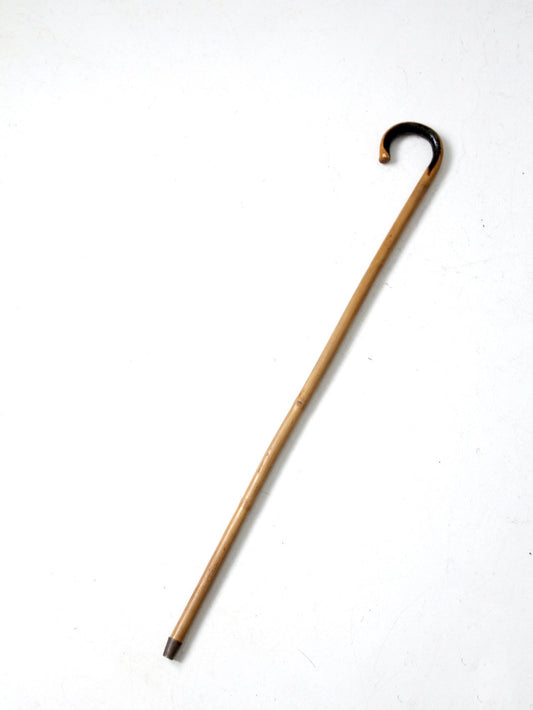 antique bamboo cane