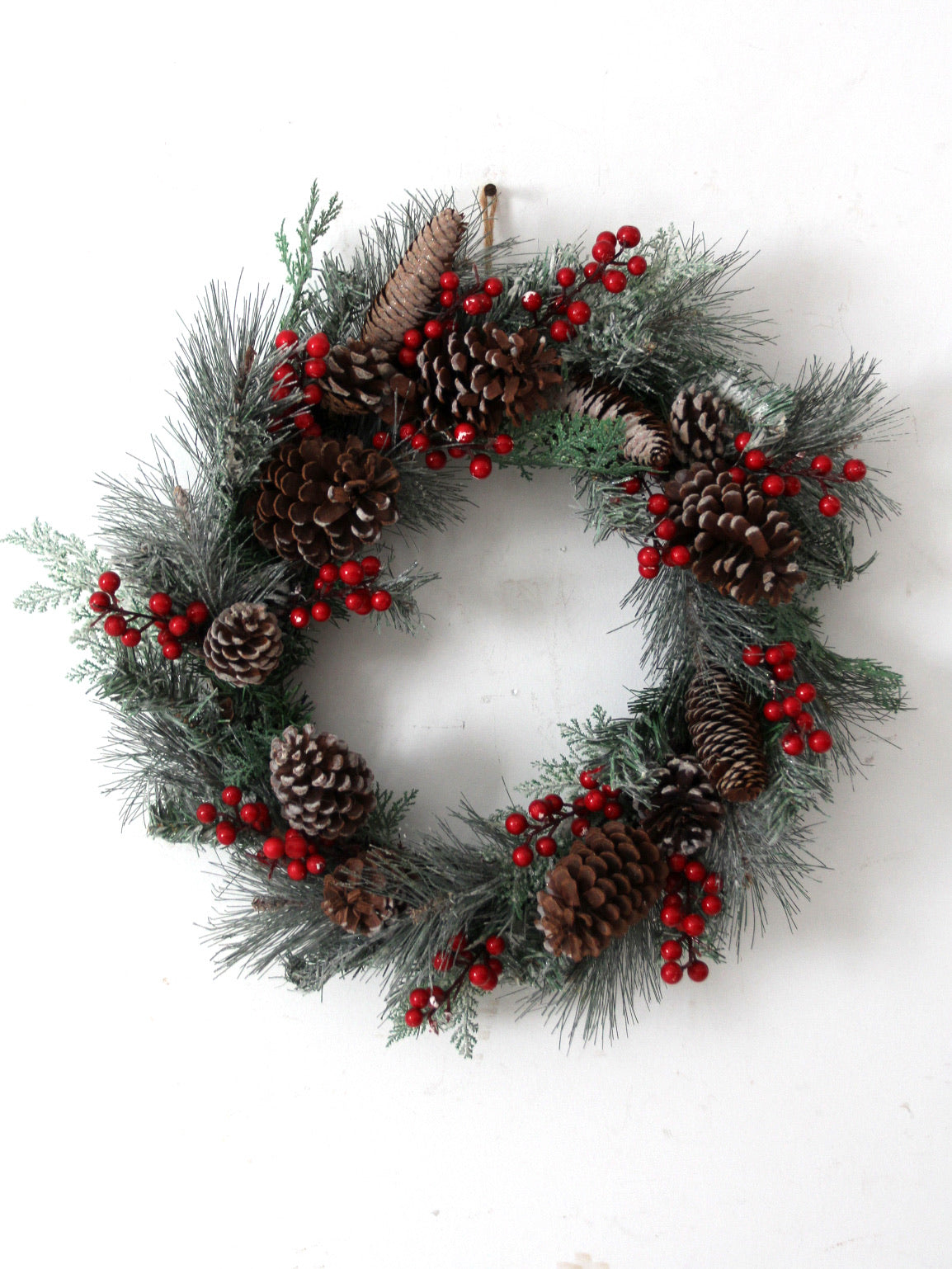 vintage Christmas wreath