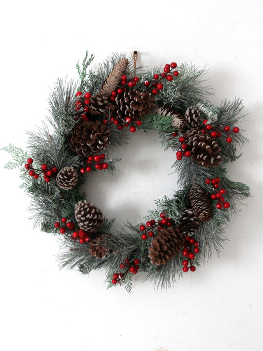 vintage Christmas wreath