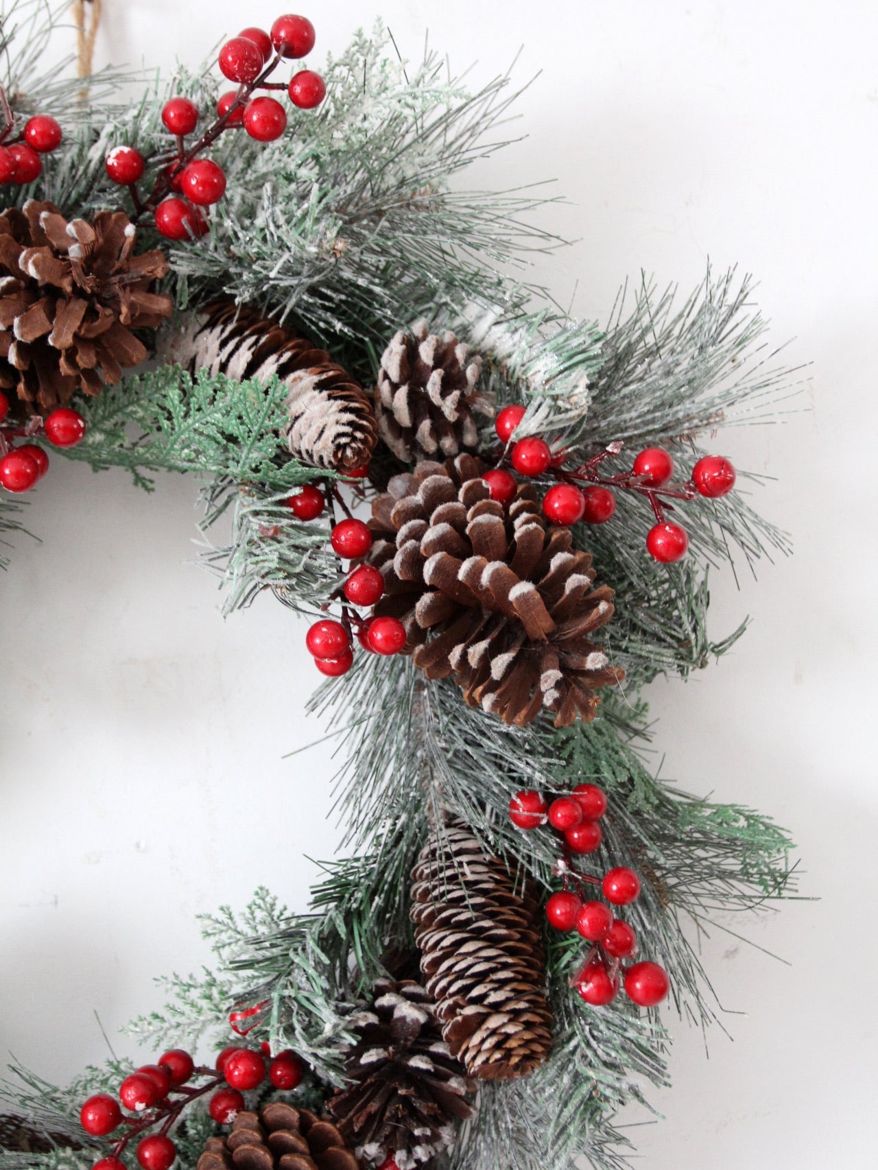 vintage Christmas wreath